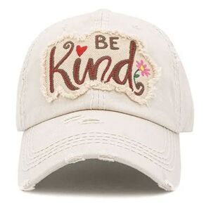 2/$30 Ladies Stone Be Kind Baseball Cap